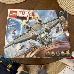 LEGO New 76248 Marvel The Avengers Quinjet NEW FACTORY SEALED Iron Man Thor Loki